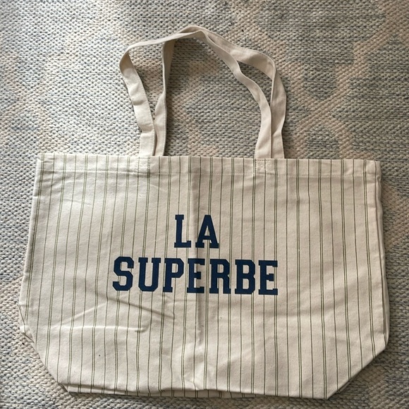 [New] Sezane Limited Edition LA SUPERBE Tote Bag - Picture 2 of 4